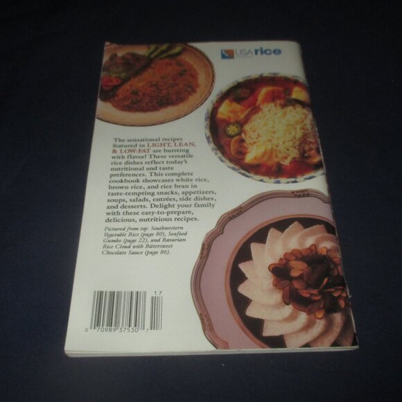 Best Recipes Light, Lean, & low-Fat No. 17 (Softcover, USA Rice Council, 1992) - Picture 2 of 3